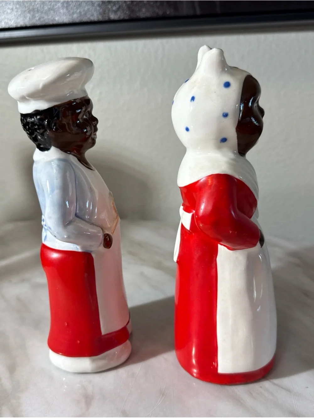 Antique salt and pepper shakers rare